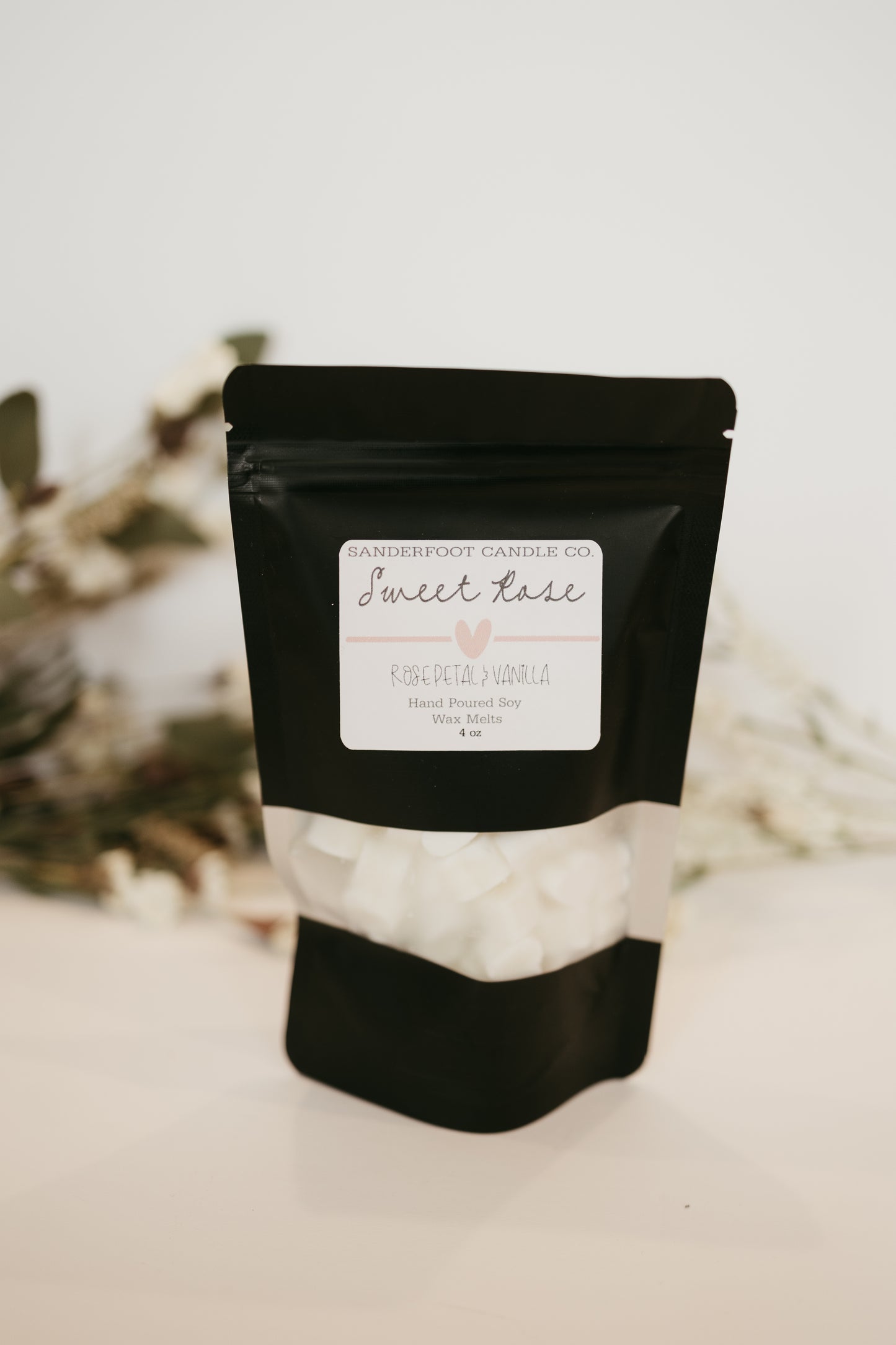 Sweet Rose Wax Melt Bag